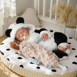 BABESIDE Lifelike Reborn Baby Dolls Noah- 20-Inch Realistic Newborn Baby Doll - Soft Real Life Baby Dolls Sleeping Baby - Hand-Painted Vinyl Reborn Doll for Kids & Collectors