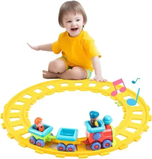 Baby Toy Train Set Music Electric Train Toy, Toddler Electric Train Set, Train Track, Birthday Gift for 12 18 Months 12 3 4 Years