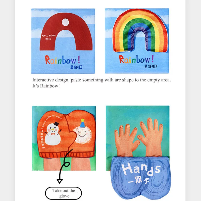 Babycare Baby Cloth Book - 3 Sizes