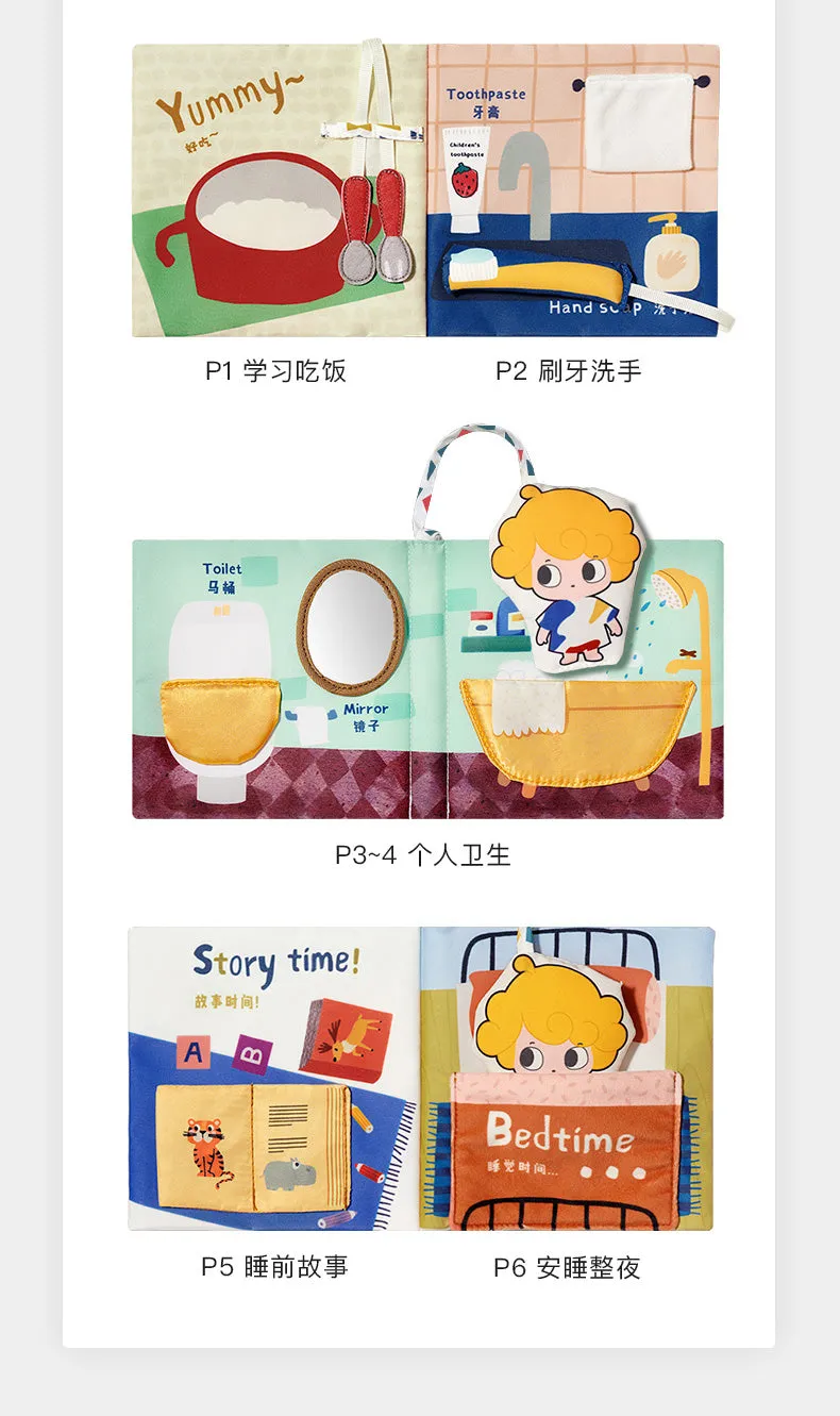 Babycare Baby Cloth Book - 3 Sizes