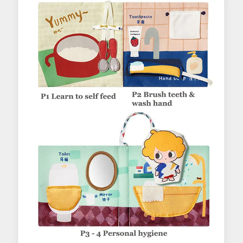 Babycare Baby Cloth Book - 3 Sizes