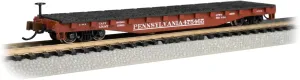 Bachmann Trains - 52' Flat CAR - PRR #475465 - N Scale
