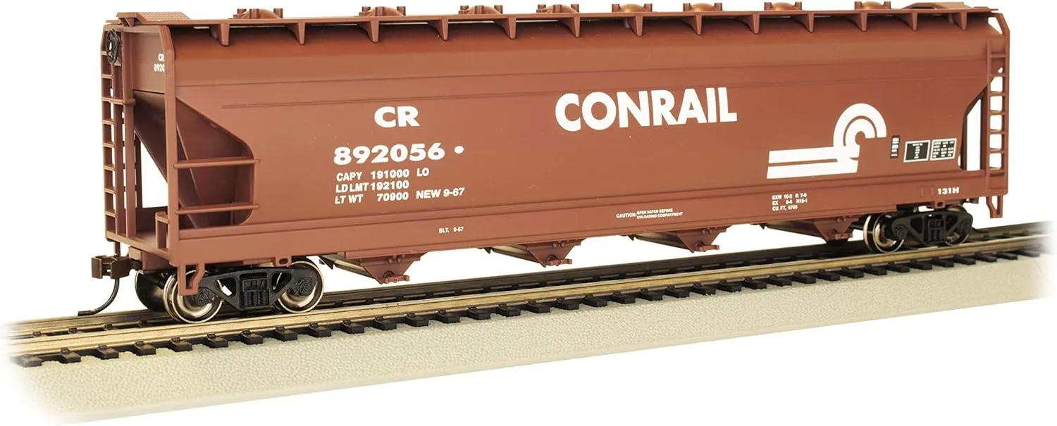 Bachmann Trains - 56' ACF Center Flow Hopper - Conrail - HO Scale