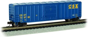 Bachmann Trains - ACF 50'-6" Outside BRACED Sliding Door Box CAR -CSX® - N Scale