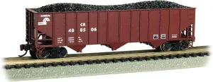 Bachmann Trains - Bethlehem Steel 100-TON 3-Bay Hopper - Conrail #488506 - N Scale