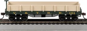Bachmann Trains - Old TIME Gondola CAR - Virginia & Truckee #101 - HO Scale