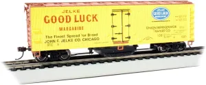 Bachmann Trains - Track Cleaning Reefer Car JELKE Good Luck Margarine #10812 - HO Scale