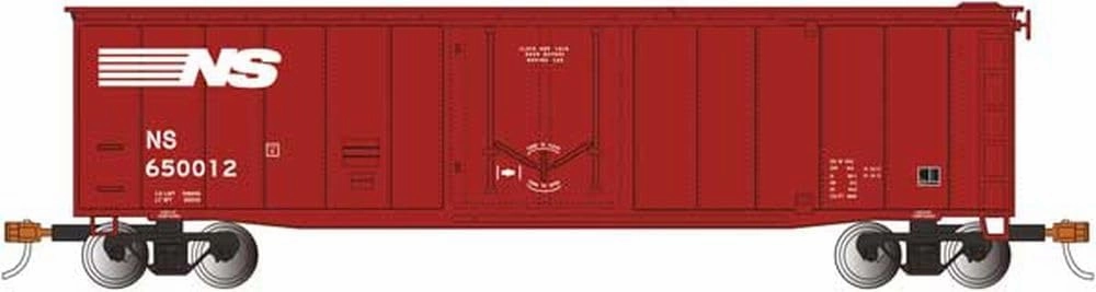 Bachmann Trains - 50' Plug-Door Box Car - Santa FE #152086 - HO Scale