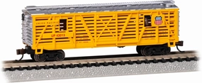Bachmann Trains - Animated Stock CAR Union Pacific® with Horses - N Scale