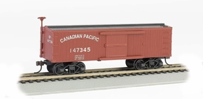 Bachmann Trains - Old-TIME Box CAR - Canadian Pacific #147345 - HO Scale