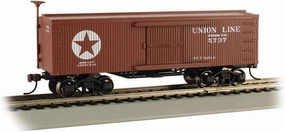 Bachmann Trains - Old-Time Box Car - Union LINE - HO Scale