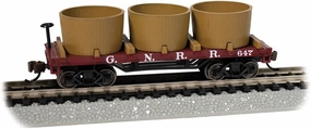 Bachmann Trains - Old-Time Water Tank Car - Great Northern - N Scale