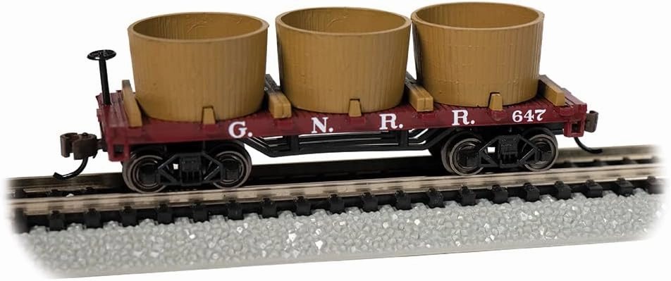 Bachmann Trains - Old-Time Water Tank Car - Great Northern - N Scale