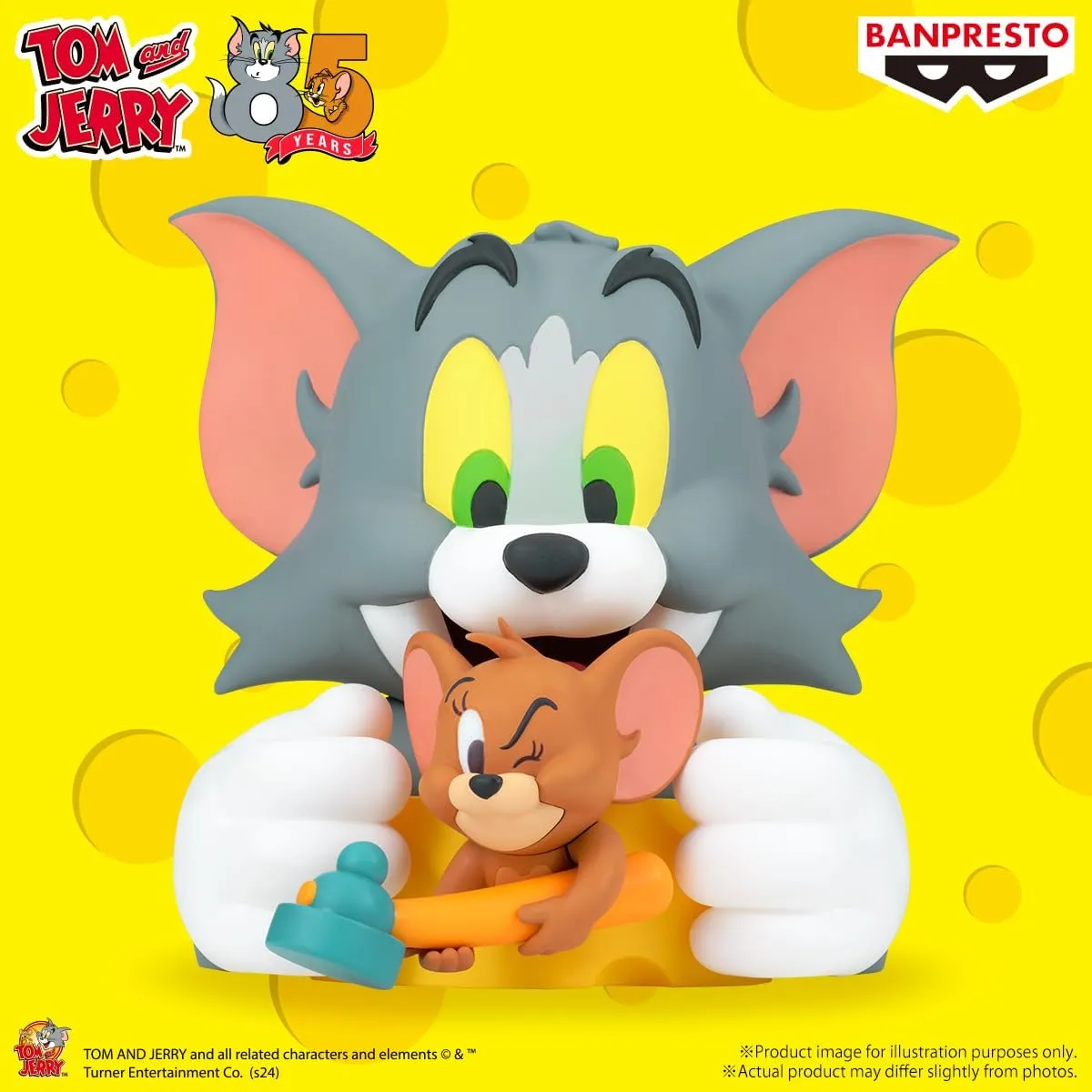 Banpresto - Tom and Jerry - Tom and Jerry vol. 3, Bandai Spirits Soft Vinyl Figure