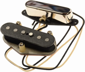 Bare Knuckle Brown Sugar Tele Single Coil Pickup Set Nickel