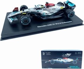 Bburago 1:43 F1Mercedes AMGW13 #44 Lewis Hamilton 1/43 Racing Car W13 #44 Super Formula One Alloy Luxury Die Cast Collection Vehicles Model (Hardcover W13#44)