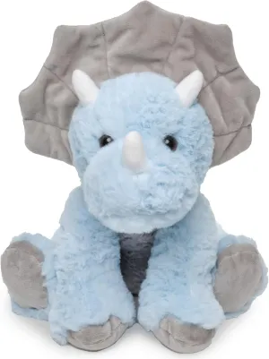 Bearington Tracer The Triceratops Dino Plush, 11.5 Inch Dinosaur Stuffed Animal - Dinosaur Plush - Triceratops Toy