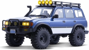BEEZRC FMS 1/10 RC Crawler FCX10 Land Cruiser LC80 PRO RS Toyota Licensed 4WD Off-Road RC Rock Truck, 2.4GHz Hobby Grade Remote Control Car for Adults RS