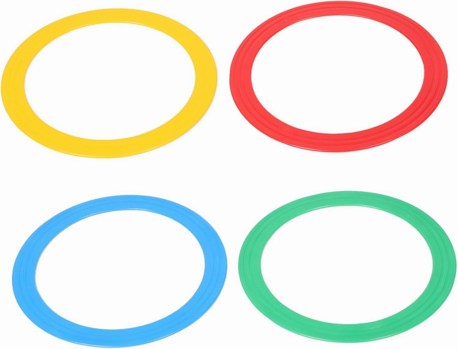 BESPORTBLE 4pcs Acrobatic Hand Rings Set Juggling Hoops for Circus Performance Enhance Juggling Skills with Rings for All Skill Levels