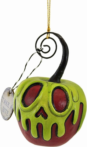 Bethany Lowe Designs - Red Apple with Green Poison Ornament Mini - LA2054