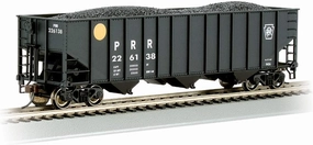 Bethlehem Steel 100-Ton Three-Bay Hopper - Pennsylvania - Yellow Ball #226136 - HO Scale