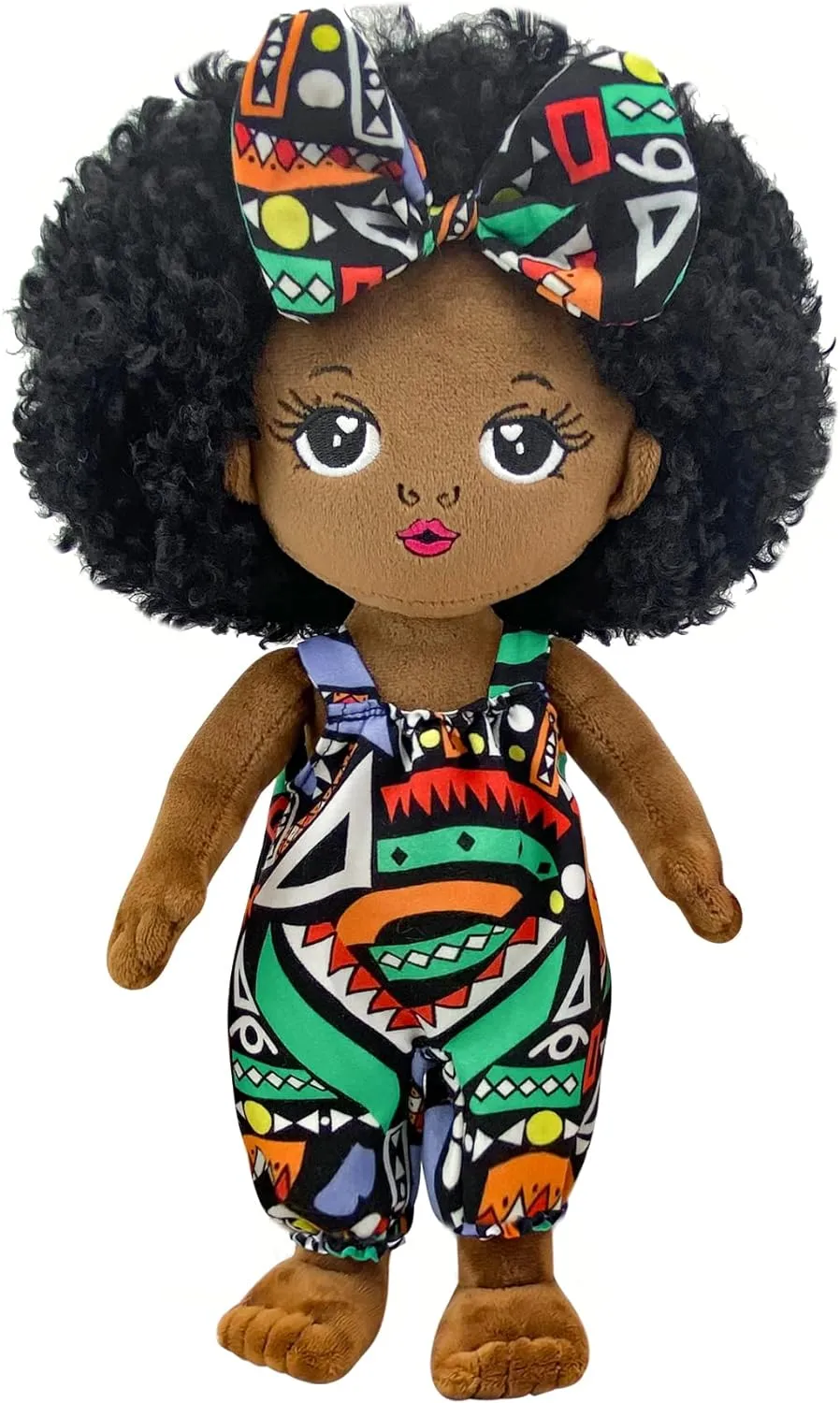 Black Baby Dolls African American Doll Black Dolls 12'', Baby Dolls for 3 Year Old Girls,Soft Doll for Girls Stuffed Plush Doll for Girl