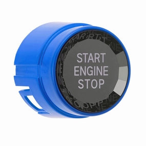 Blue Car Engine Start Button Replace Cover Stop Switch Accessories Key Decoration for BMW 5/6/7 Series F01 F02 F10 F11 F12 2009-2013