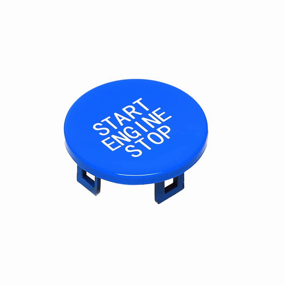 Blue Car Start Engine Stop Switch Ignition Button Replacement for BMW 1 2 3 4 8 X5 X6 X7 Z4 Series F40 F44 G20 G22 G14 G05 G06 G29