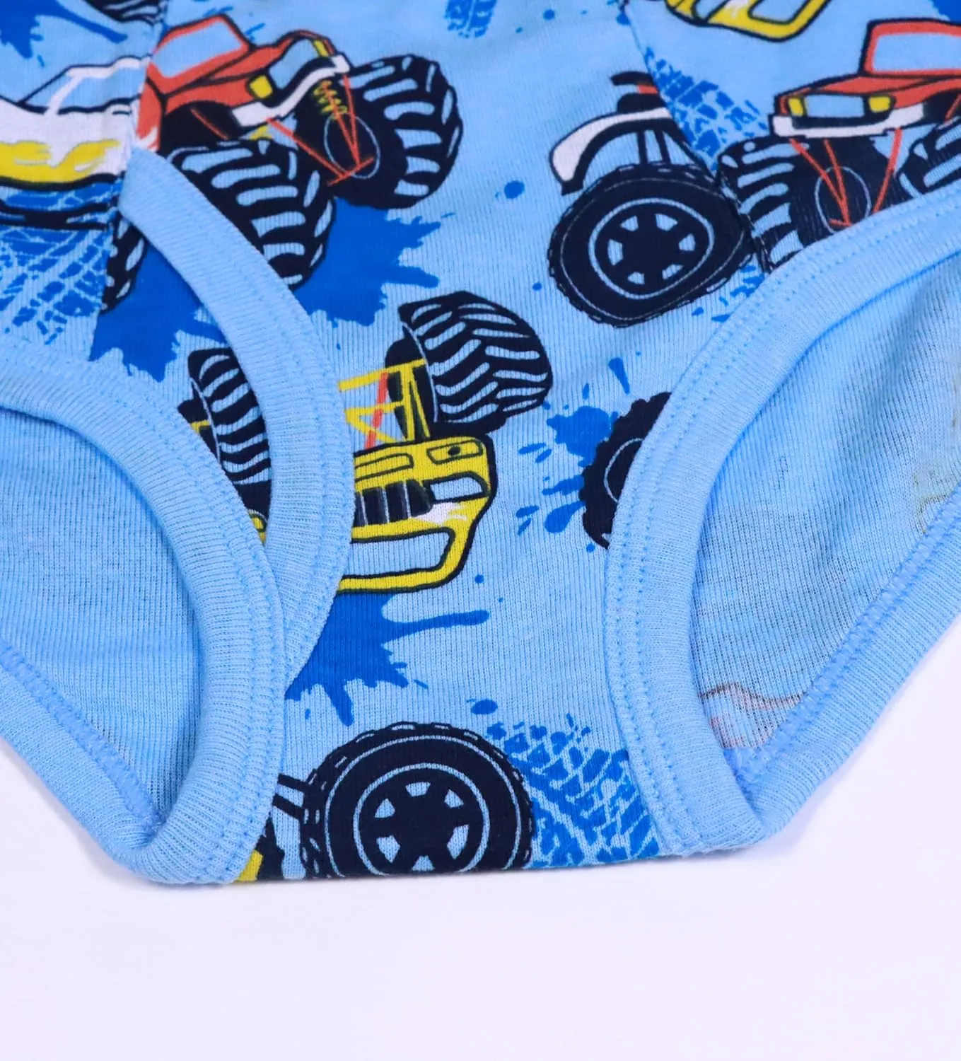 Boboking 100% Cotton Little Boys Briefs Soft Dinosaur Truck Toddler Underwear