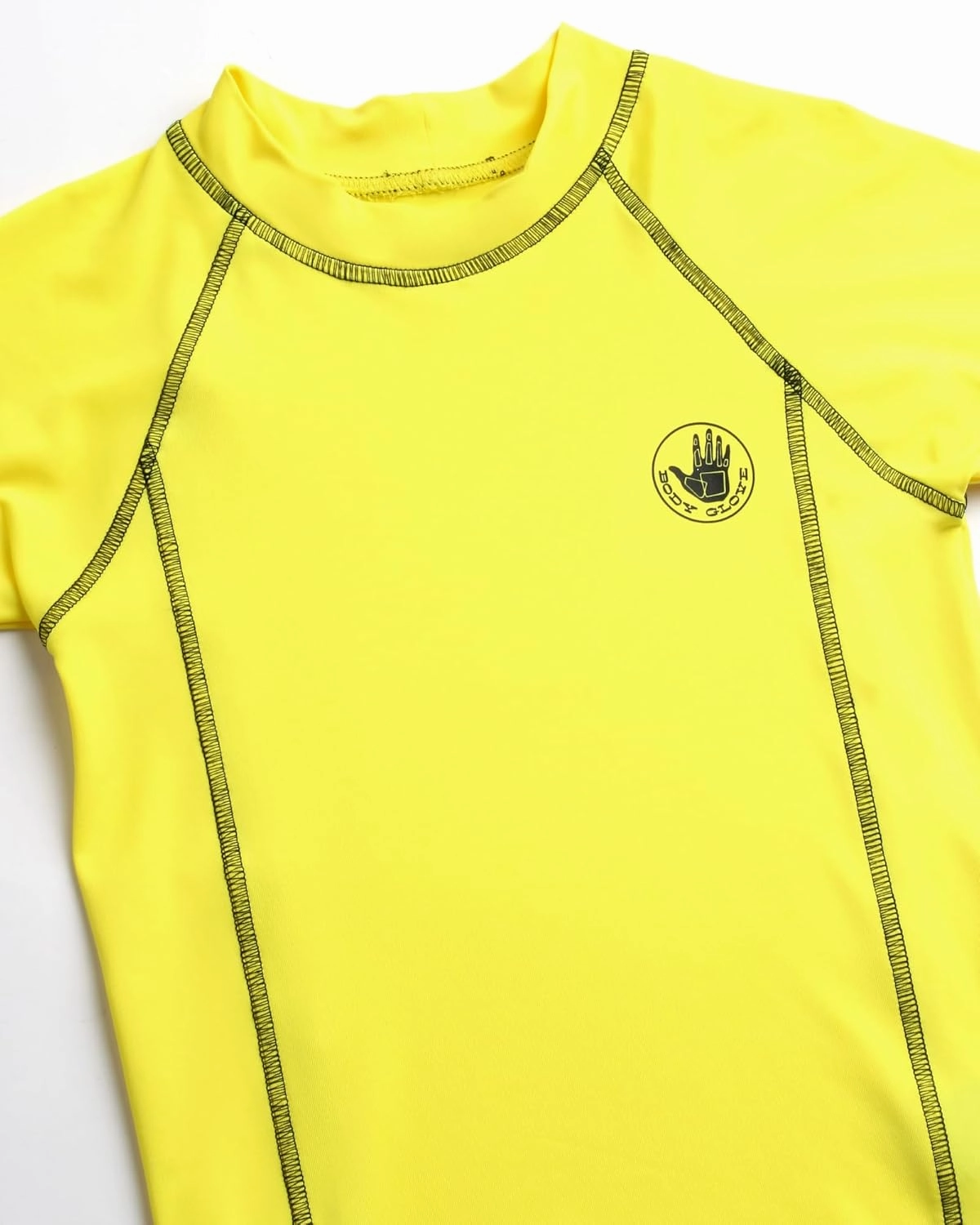 Body Glove Boys Swim Shirt - UPF 50  UV Sun Protection Quick Dry Short Sleeve Rash Guard for Boys Surf Swimwear (Sizes: 5-14)