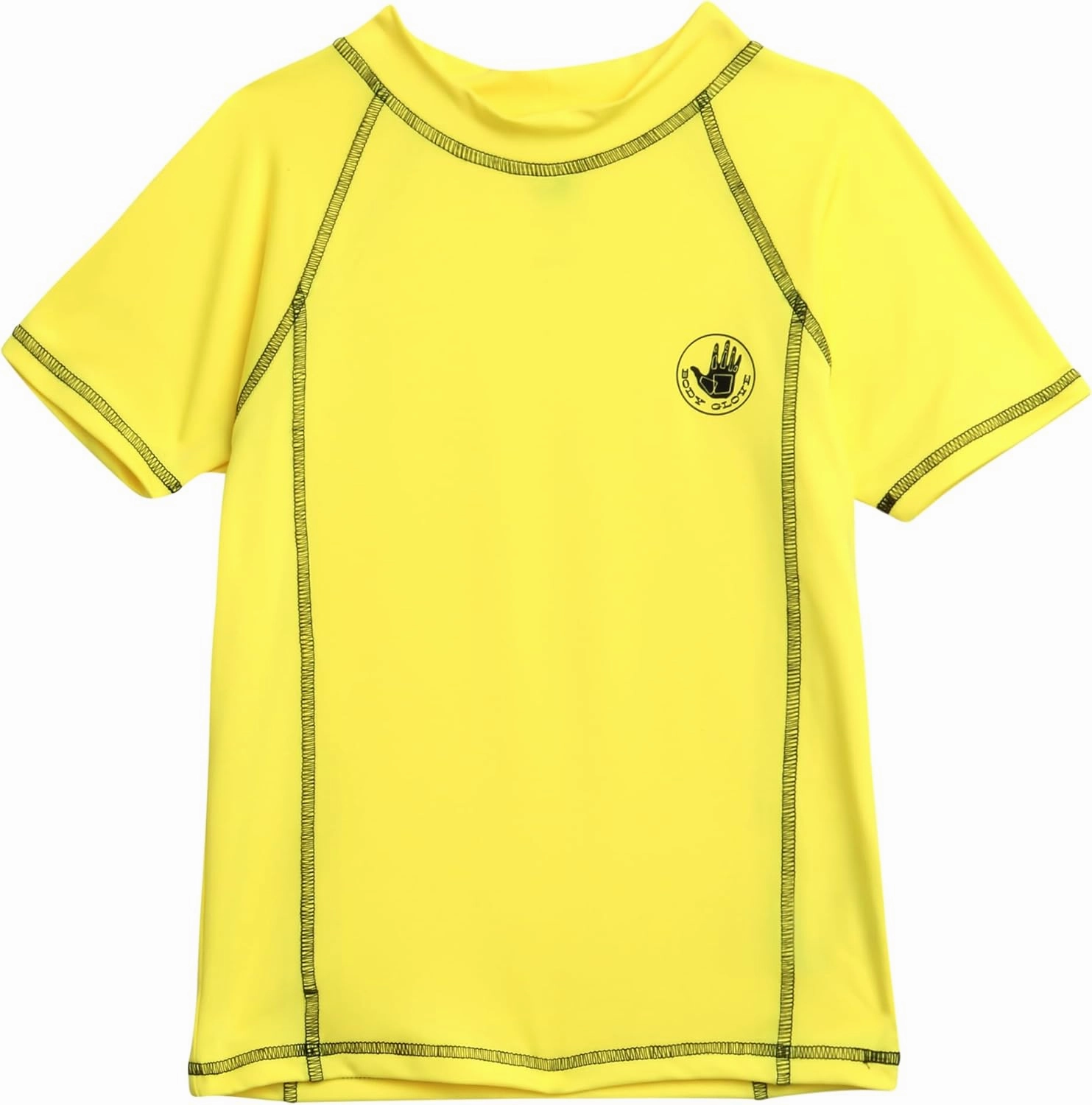 Body Glove Boys Swim Shirt - UPF 50  UV Sun Protection Quick Dry Short Sleeve Rash Guard for Boys Surf Swimwear (Sizes: 5-14)