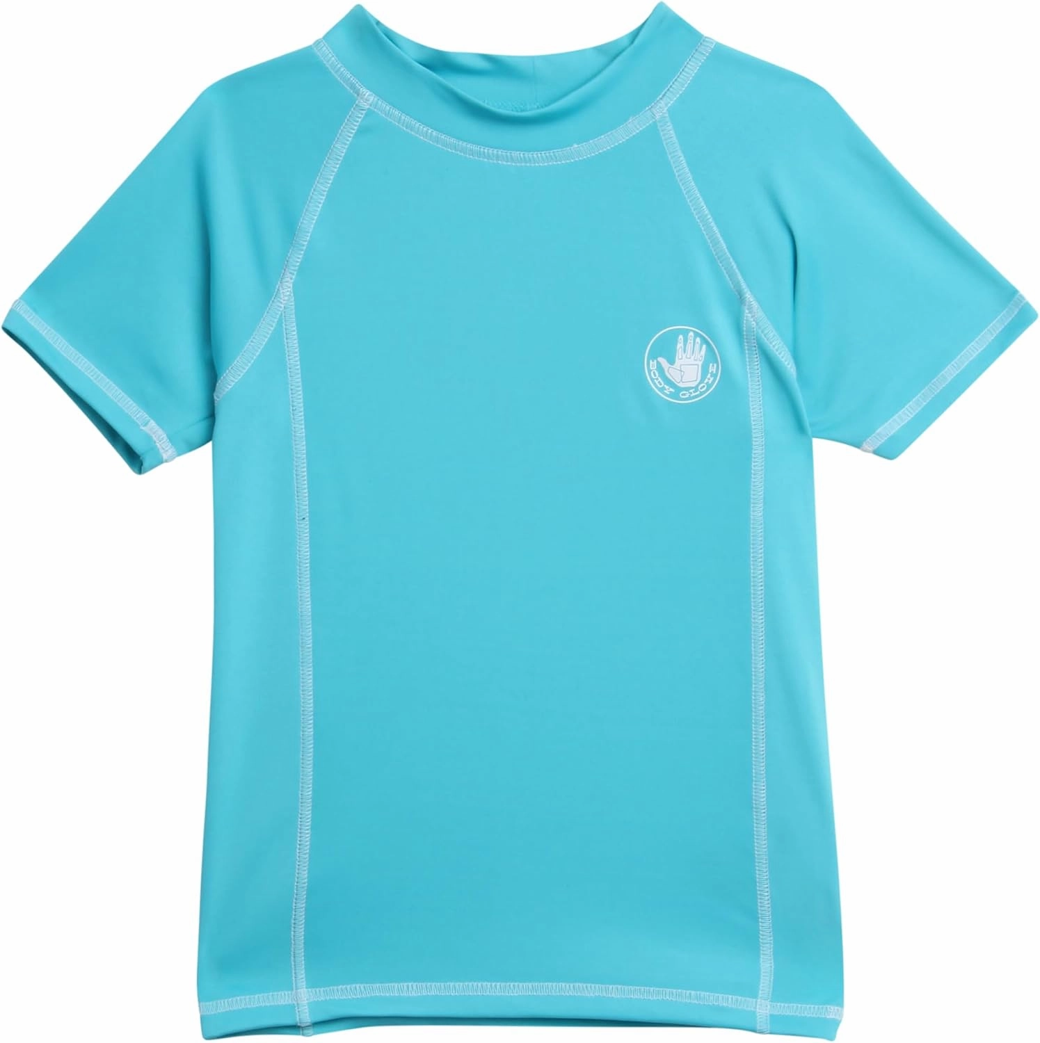 Body Glove Boys Swim Shirt - UPF 50  UV Sun Protection Quick Dry Short Sleeve Rash Guard for Boys Surf Swimwear (Sizes: 5-14)