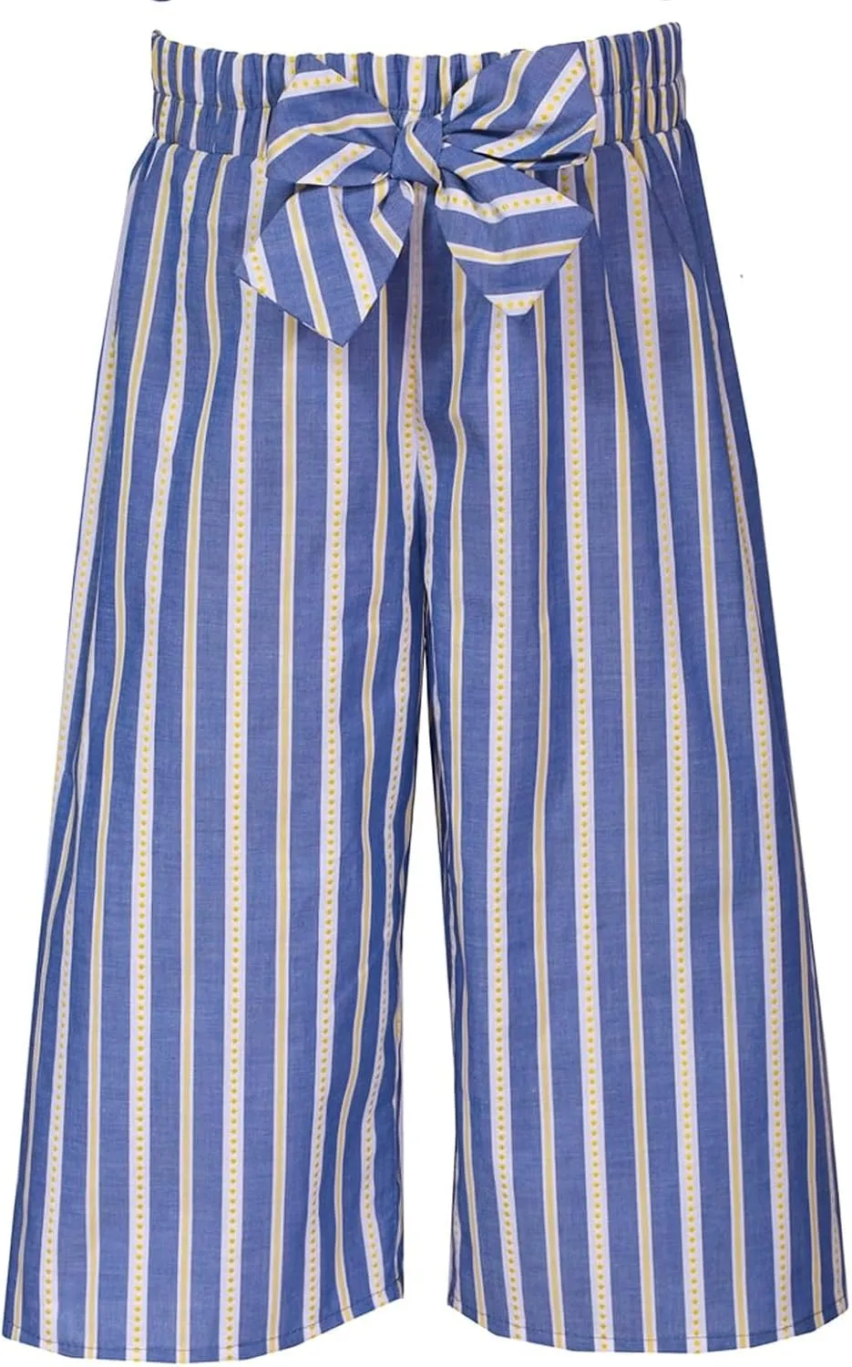 Bonnie Jean Girls 4-16 Summer Poplin Top Cropped Pant Set