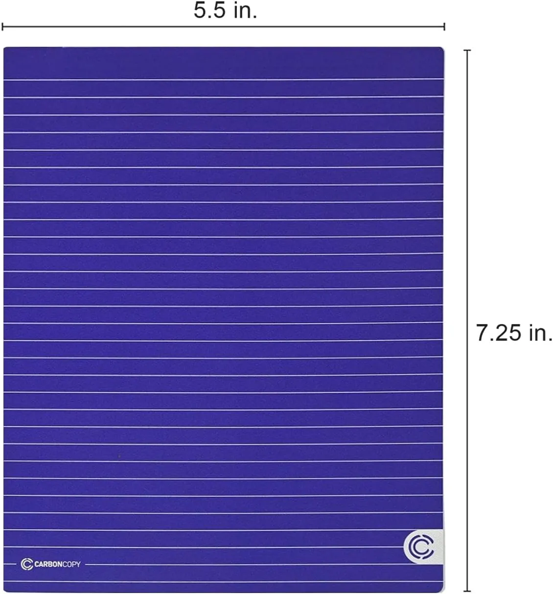 Boogie Board Blackboard Smart Pen (Carbon Copy) Templates, Note Size 5.5”x 7.25” - Lines
