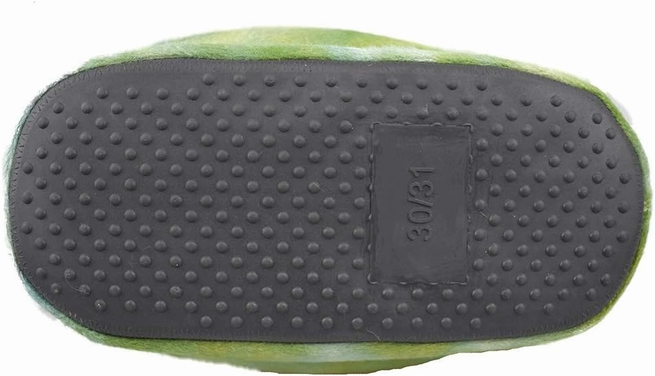 Boy's/Girl's Dinosaur Slippers with Anti-Skid Rubber Sole House Shoes