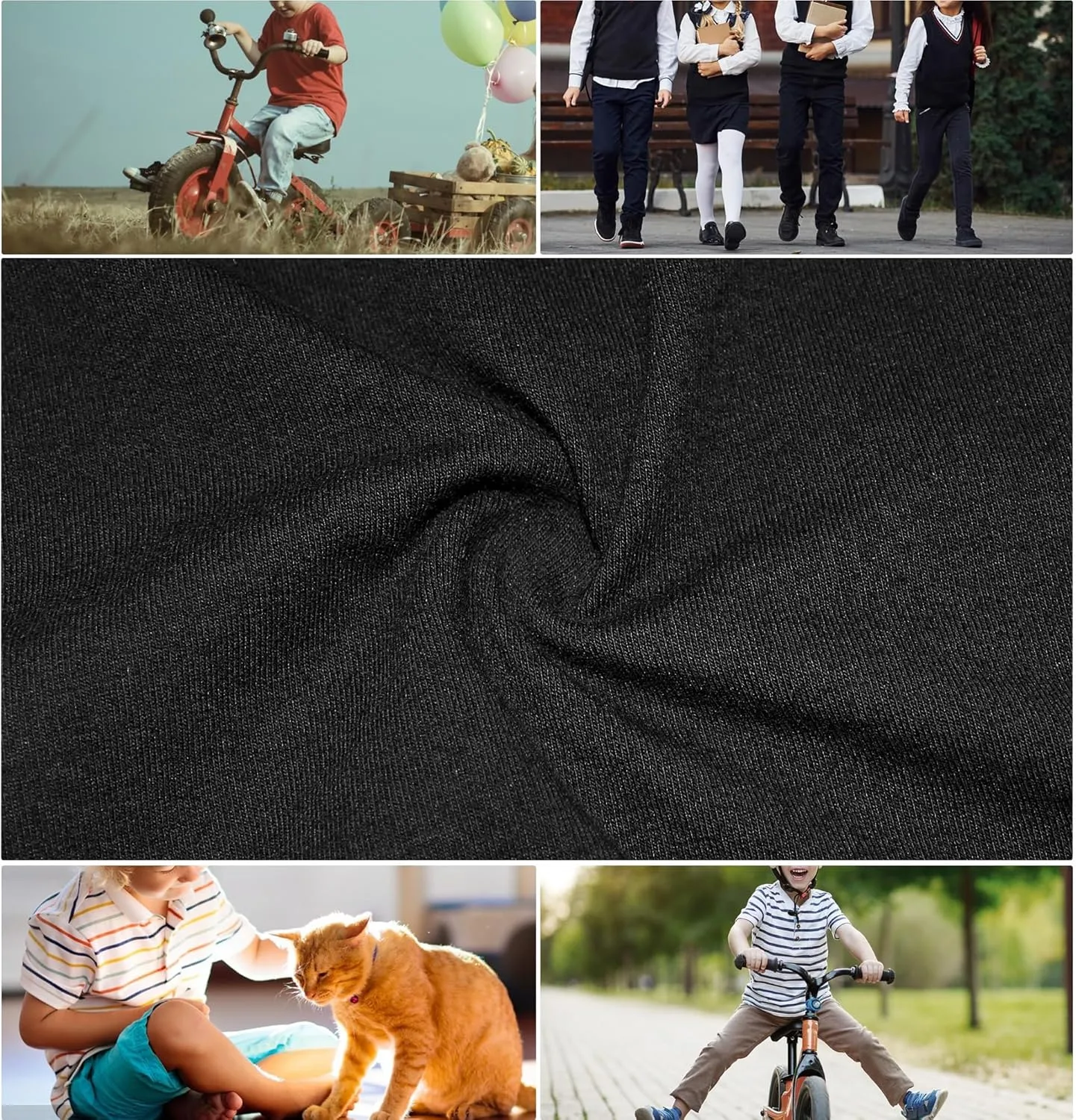 Boys' Boxer Briefs Shorts Kids Cotton Underwear Size 8 10 12 14 16,6-Pack Soft Waistband 8-16T 1603