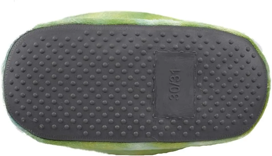 Boy's/Girl's Dinosaur Slippers with Anti-Skid Rubber Sole House Shoes