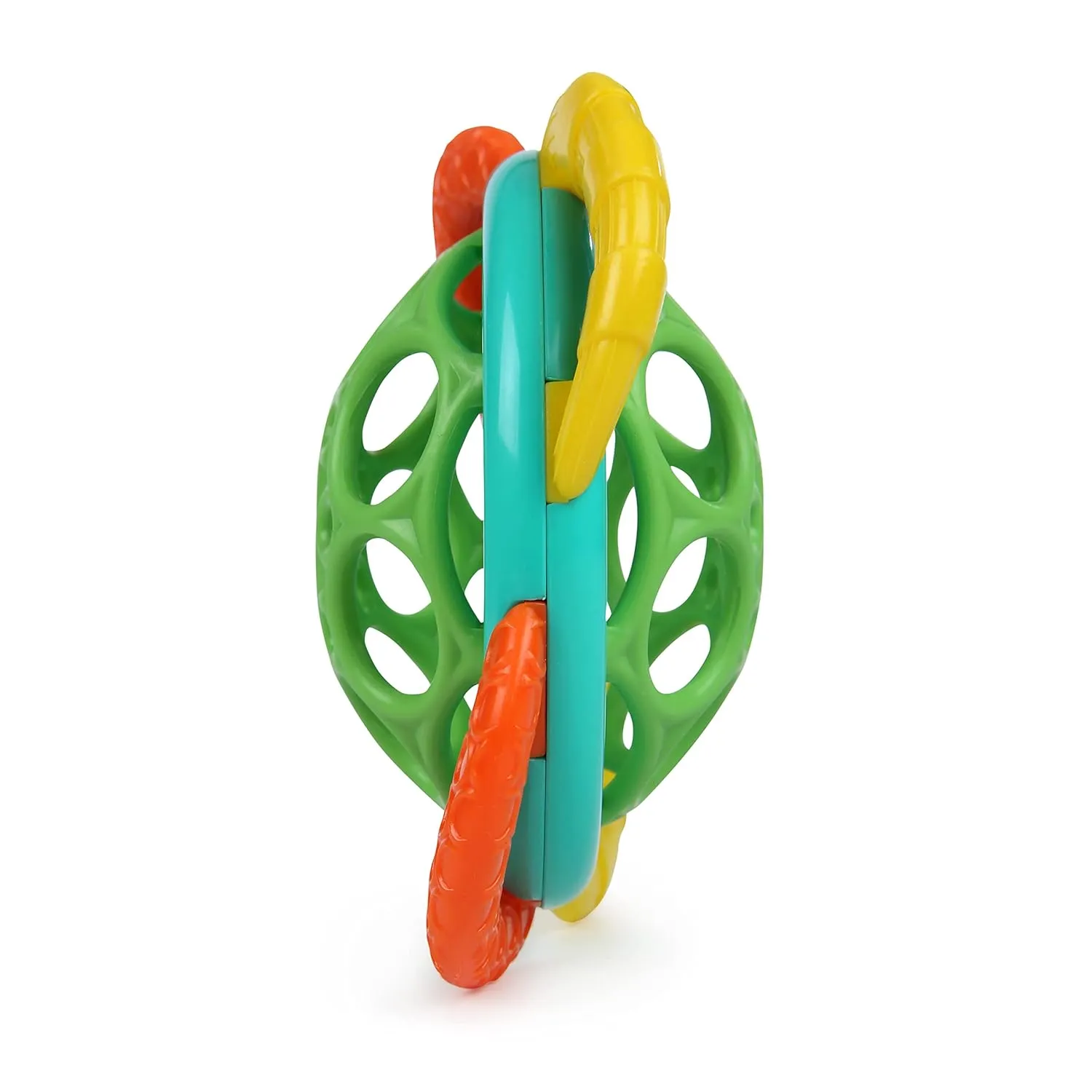 Bright Starts Soothers & Shakers 7pc Gift Set - BPA-Free Baby Rattles, Teethers and Stroller Toys, Unisex, Newborn 