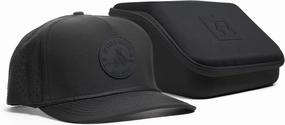 BRIMZ Golf Performance Hat - Tee Holder & Magnetic Ball Marker - Breathable, Sweat & Water Resistant Golfing Snapback Hat