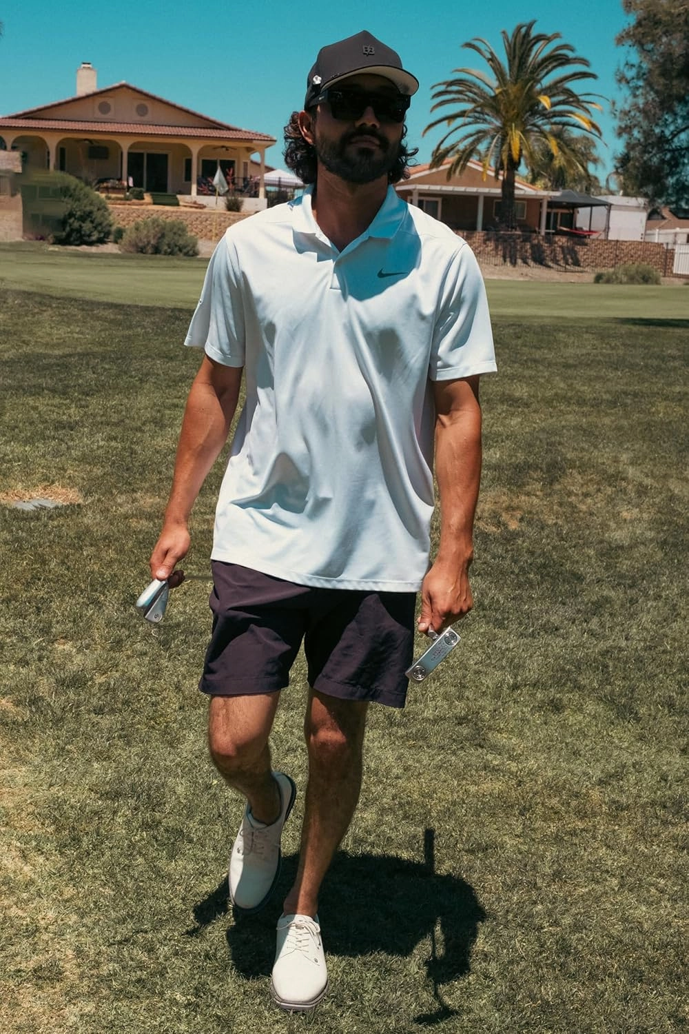 BRIMZ Golf Performance Hat - Tee Holder & Magnetic Brim - Breathable Sweat & Water Resistant Golfing Snapback Cap