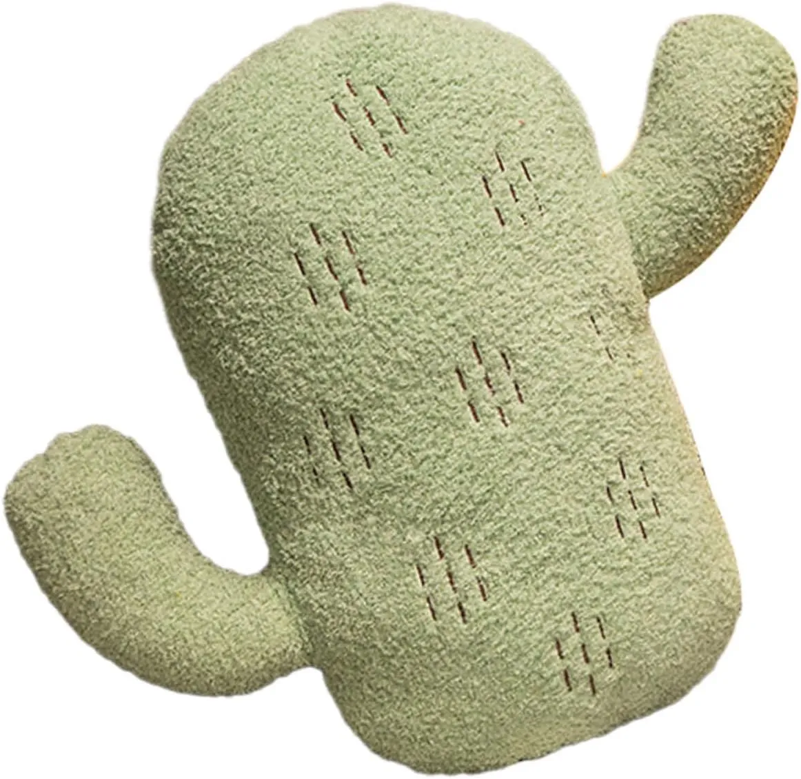 Cabilock Adorable Cactus Shaped Pillow Plush Stuffed Cactus Design Decor Soft Comfortable Throw Pillow for Bedroom Living