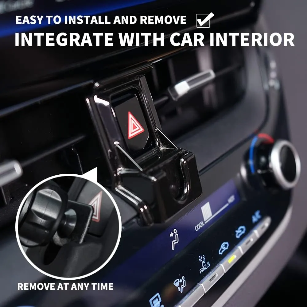 Car Phone Holder Mount Magnetic Fit for Toyota Corolla 2020-2025, Hands Free Car Phone Mount Magnet for Dashboard, Air Vent Phone Stand 360 Rotation for 3-7 Inch Phone