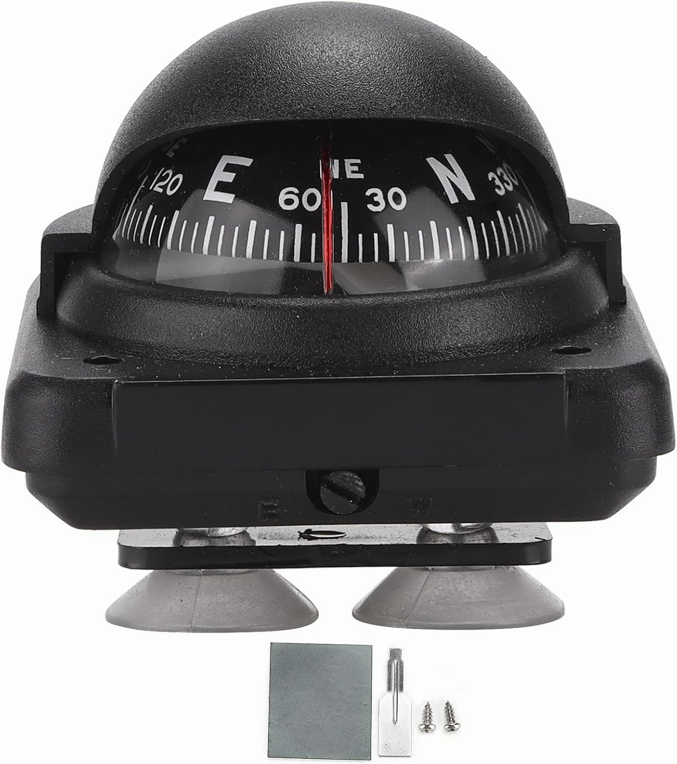 Car Adjustible Vehicle Ball Foldable Dash Mount Auto Interior Accessories for Navigation Hiking Direction Guidance Universal for SUV Truck RV
