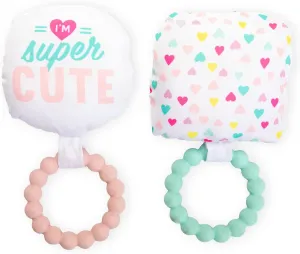 Carter's Unicorn Rattle Teether Set