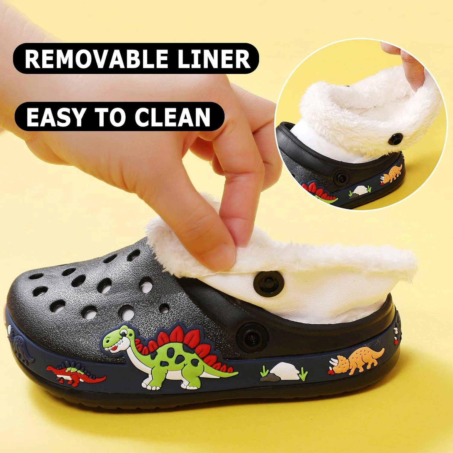 CERYTHRINA Kid's Cute Garden Clogs Shoes Cartoon Slides Sandals Clogs Children Beach Pool Slippers