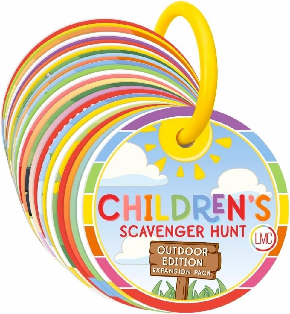 Children's Scavenger Hunt: Outdoor Edition | Toddler Activities | Games for 2, 3 Year Old's & Up | Kids Educational Scavenger Hunt Cards (Expanded Version)