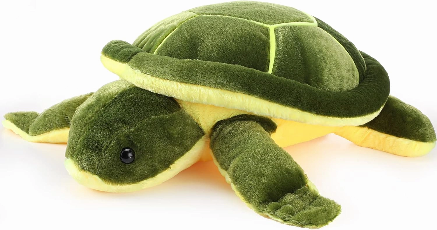 Civaner Turtle Stuffed Animals Sea Turtle Plush, Valentines Day Gifts for Kids, Plush Pillow Toys, Tortoise Toys Doll for Birthday(30 Inches)