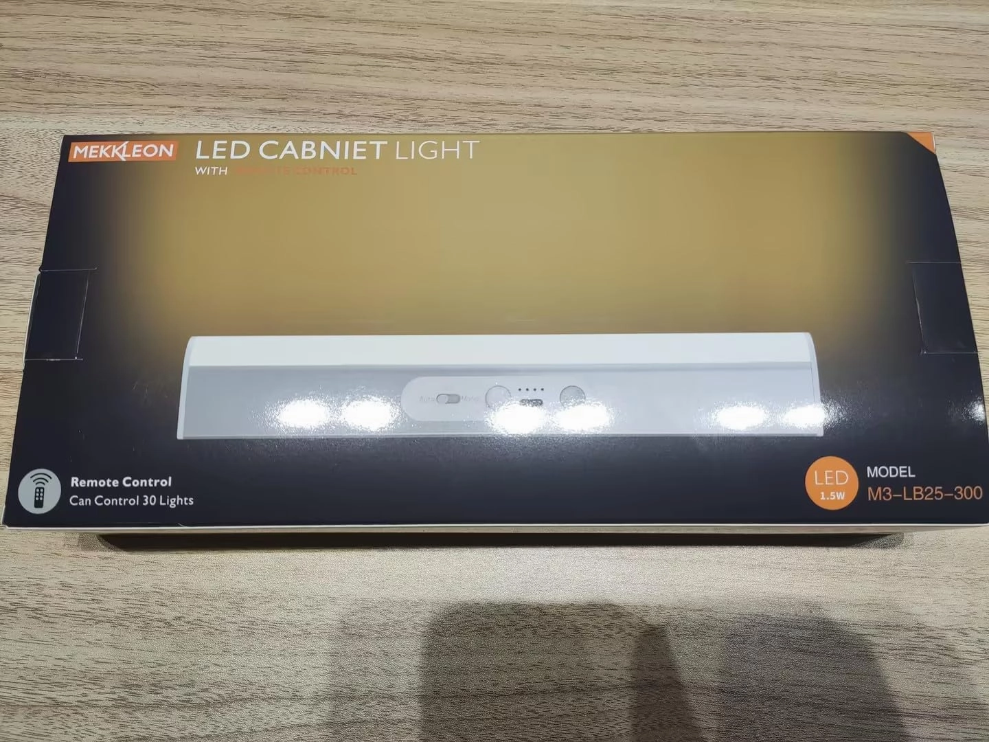 Closet Lights Wireless with Eye-Protection Design, Closet Motion Sensor Light with Remote and Magnetic, Rechargeable Motion Sensor Light with 3000/4000/6500K and Dimmable,Cabinet Lights with 90 CRI
