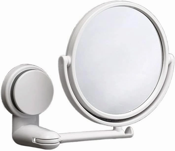 Cosmetic Mirror Makeup Mirror Without Punching Wall-Mounted Foldable Wall-Mounted Mirror Bathroom Mirror High-Definition Mirror Make Up Mirrors