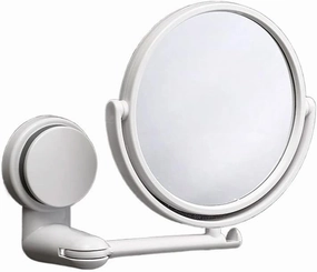 Cosmetic Mirror Makeup Mirror Without Punching Wall-Mounted Foldable Wall-Mounted Mirror Bathroom Mirror High-Definition Mirror Make Up Mirrors